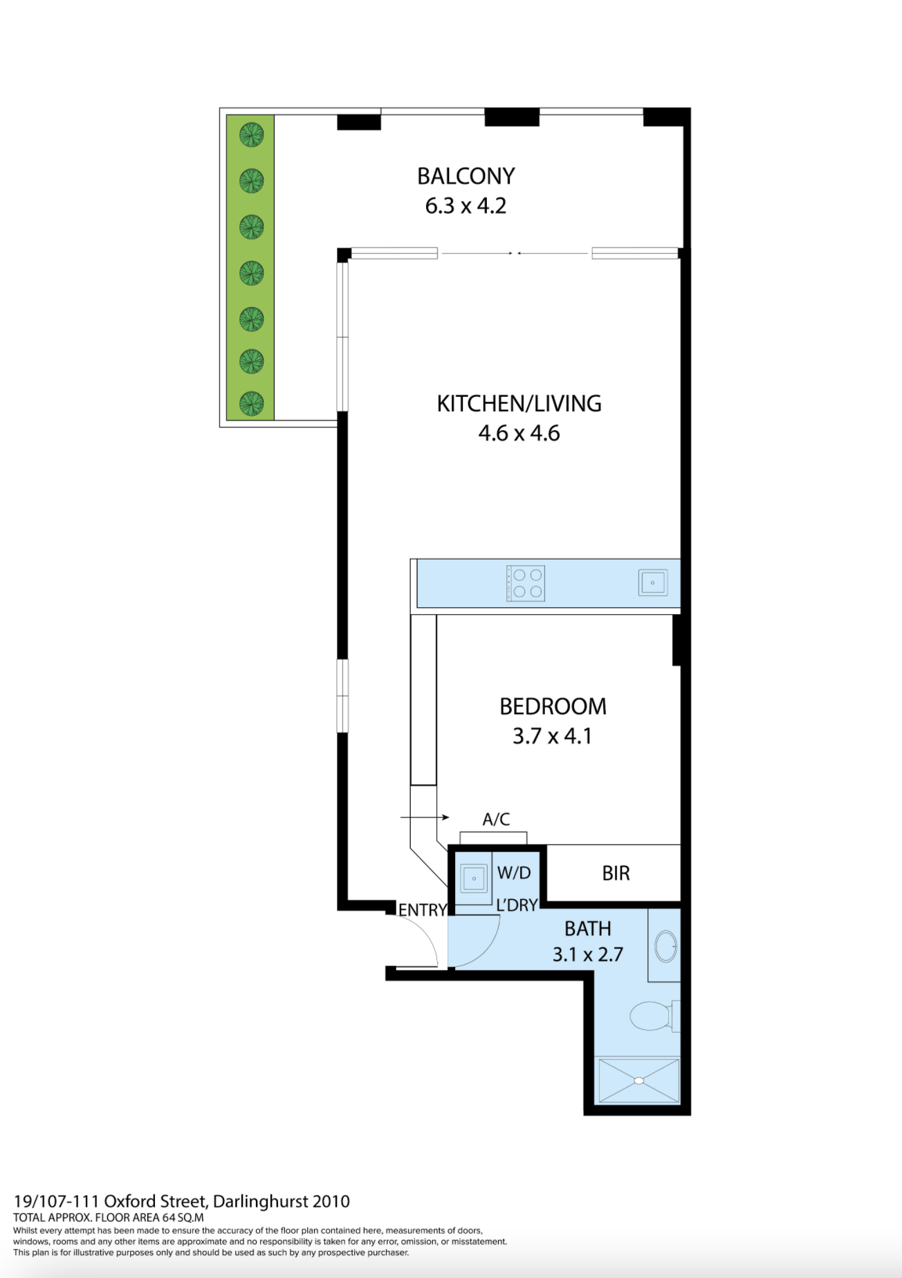19/107 Oxford St, Darlinghurst Leased by The Gallery Real Estate - image 1